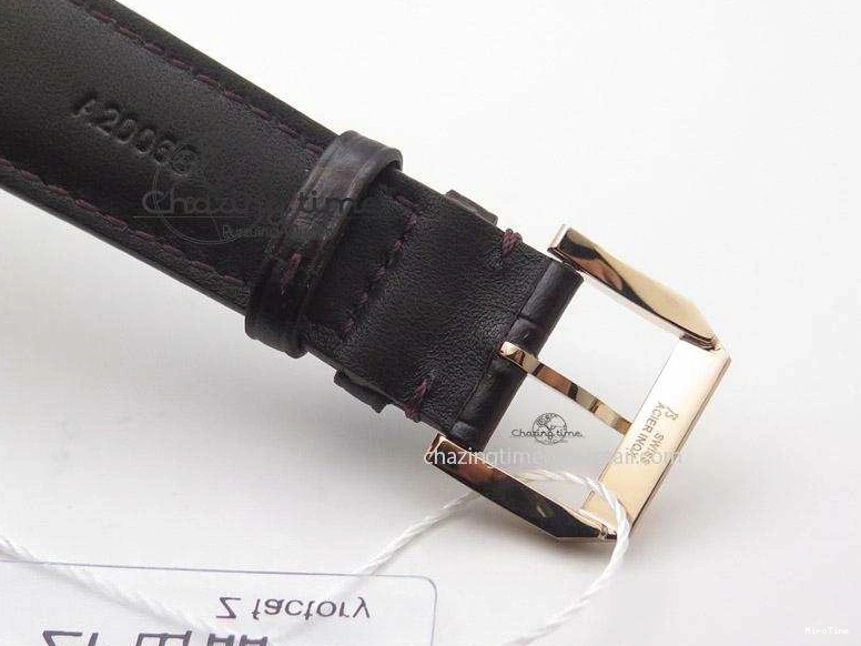 MIROTIME 0207 Compact Portuguese IW545409 RG ZF 1:1 Best Edition White Dial On Brown Leather Strap A 7336